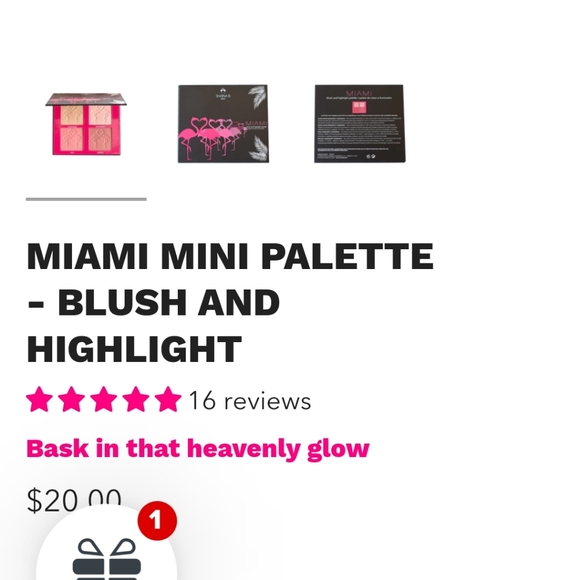 New Miami blush and highlight palette - Picture 5 of 6